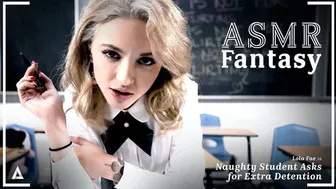 ASMR Fantasy - Naughty Schoolgirl Lola Fae Swallows Your Cum In Detention! - POV Roleplay