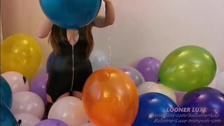 Ballooner Luxe - Blow and Sit pop crystal balloon
