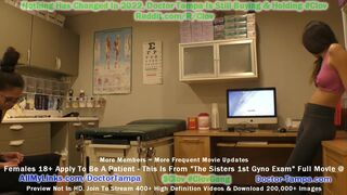 Become Doctor Tampa, Perform 1st Gyno Exam EVER Of Sisters Aria Nicole & Angel Santana Side By Side!