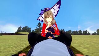 Genshin Impact: Lisa sex with beautiful girl (3D Hentai)