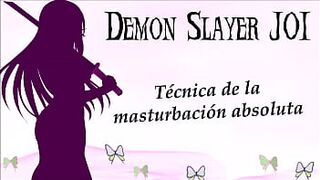 JOI Demon Slayer - Absolute Masturbation Training (Interactive).