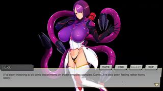 SF Girls [PornPlay Gacha Hentai game] Ep.5 Sex experiment with alien monster cock cum