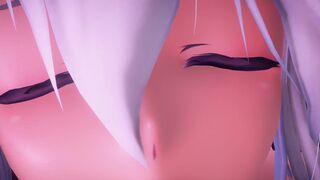 mmd r18 In a dream to Haku-san ear licking off 3d hentai nsfw ntr fap hero