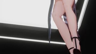 Genshin Yelan no Panties GunShot Blender MD MMD 1497