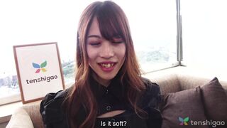Cheating Japanese housewife Kana Mogami 1st time sex on camera interview casting couch pt2