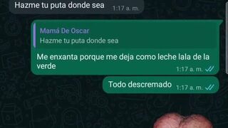 WHATSAPP CONVERSATION WITH THE MOTHER OF MY FRIEND OSCAR PART 10 OR I DON'T KNOW WHICH IT IS