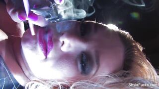 Shyla Stylez's Smoking Fetish