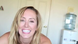 POV fucking action with busty blonde Brett Rossi