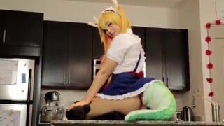 Tohru Cosplay maid Hentai Maid