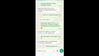 Whatsapp Chat - Min kone fangede mig i at onanere engelsk