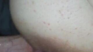 Cheating college tinder slut fucks close up POV for cash