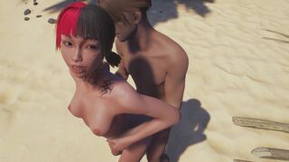 Skinny Korean Girl Beach Party Public Fuck - RealGoodStuff Production