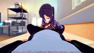 Genshin Impact: Mona sex with beautiful girl (3D Hentai)