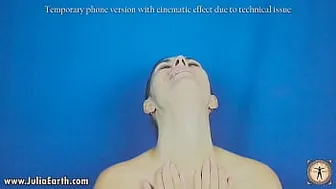 Day 9 Of Face Fitness With Julia V Earth. Continue To Work On Own Beauty, Even With Technical Issue.