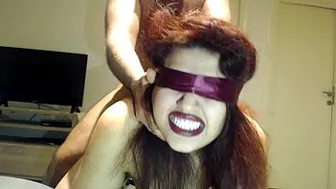 Blindfolded Wife Has NO Idea BUT She FUCKED By Stranger !