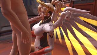 Mercy Blowjob | Overwatch Parody