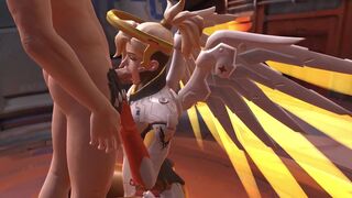 Mercy Blowjob | Overwatch Parody