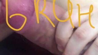 Cheating GF sends snapchats with suck cock her bull to her BF