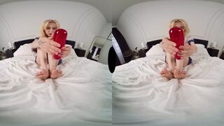 VR Foot Job From Your GF ASMR - Mia Delphy