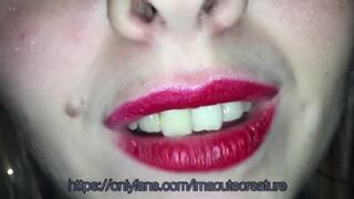 Beautiful giantess wants to eat you | Vore fetish | Swallowing whole