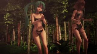 mmd r18 Tribe Api Miku Tribe Serious SHAKE iT OFF 3d hentai