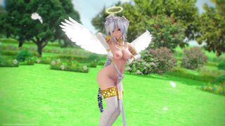 【MMD R-18 SEX DANCE】HAKU HOT-ANGEL HOT SWEET ASS DANCING INTENSE PLEASURE [BY] Orion DobleDosis