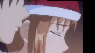 Christmas fuck for lucky guy welcomed home - hentai.xxx