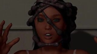 Bug slave - CGI animation of otherwordly mind control