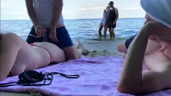 Beach Wife - Wife Stranger Beach Porn Videos (1) - FAPCAT