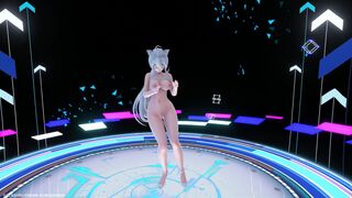 【MMD R-18 SEX DANCE】HAKU HOT CAT SWEET PERFECT ASS HOT DANCE SHAKE IT [BY] Orion DobleDosis