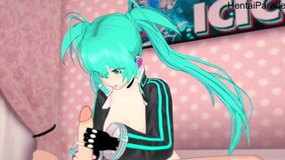 Sextime after scene with Hatsune Miku [Hentai 3D]
