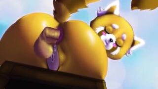 Retsuko enjoy anal sex