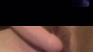 Girl masturbating on skype doesn't know im screen recording