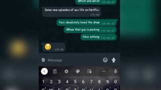 WhatsApp Sex Chat with my Uber Driver