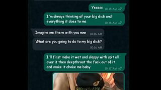 WhatsApp Sex Chat at Work