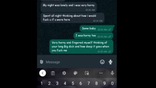 WhatsApp Sex Chat at Work