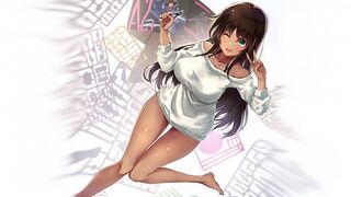 Alice Gear Aegis: Sitara Kaneshiya sex with beautiful girl (3D Hentai)