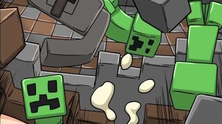 CREEPERS FUCK STEVE'S GIRLFRIEND IN MINECRAFT . PORN ANIMATION