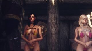 A king with a difficult decision - Lissandra - 3D porn 60 FPS - Skyrim porn - Hentai + POV