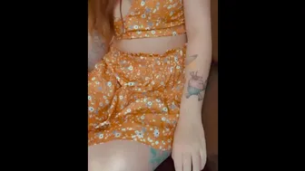 I Let My Tinder Date Cum Inside Me | Creampie | Teen