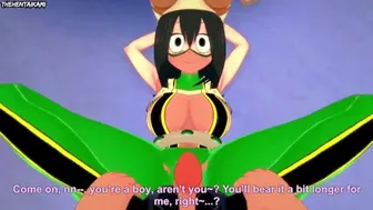 POV Feet Hentai Tsuyu Asui My Hero Academia
