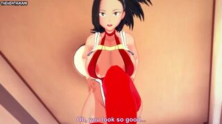 Hentai POV Feet Momo Yaoyorozu My Hero Academia