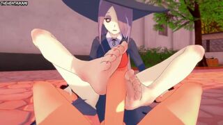 Hentai POV Feet Sucy Manbavaran Little Witch Academia