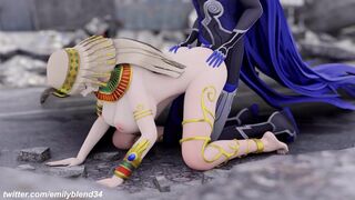 Cleopatra and Nahobino - Shin Megami Tensei V - Voiced by MizzPeachy