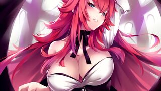 Rias welcomes her new servant - hentai JOI