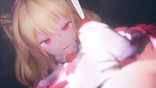Thicc Vampire Girl wants nothing for dinner except for you - 3D