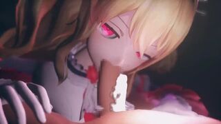 Thicc Vampire Girl wants nothing for dinner except for you - 3D