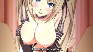 Anime hentai Harem of Busty Sluts just for one dude - Harem Time