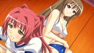 Anime JOI Hentai she saw her Masturbating and it end as Lesbian Sex - Anejiru 2