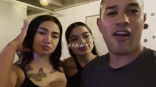 Threesome with 2 latinas